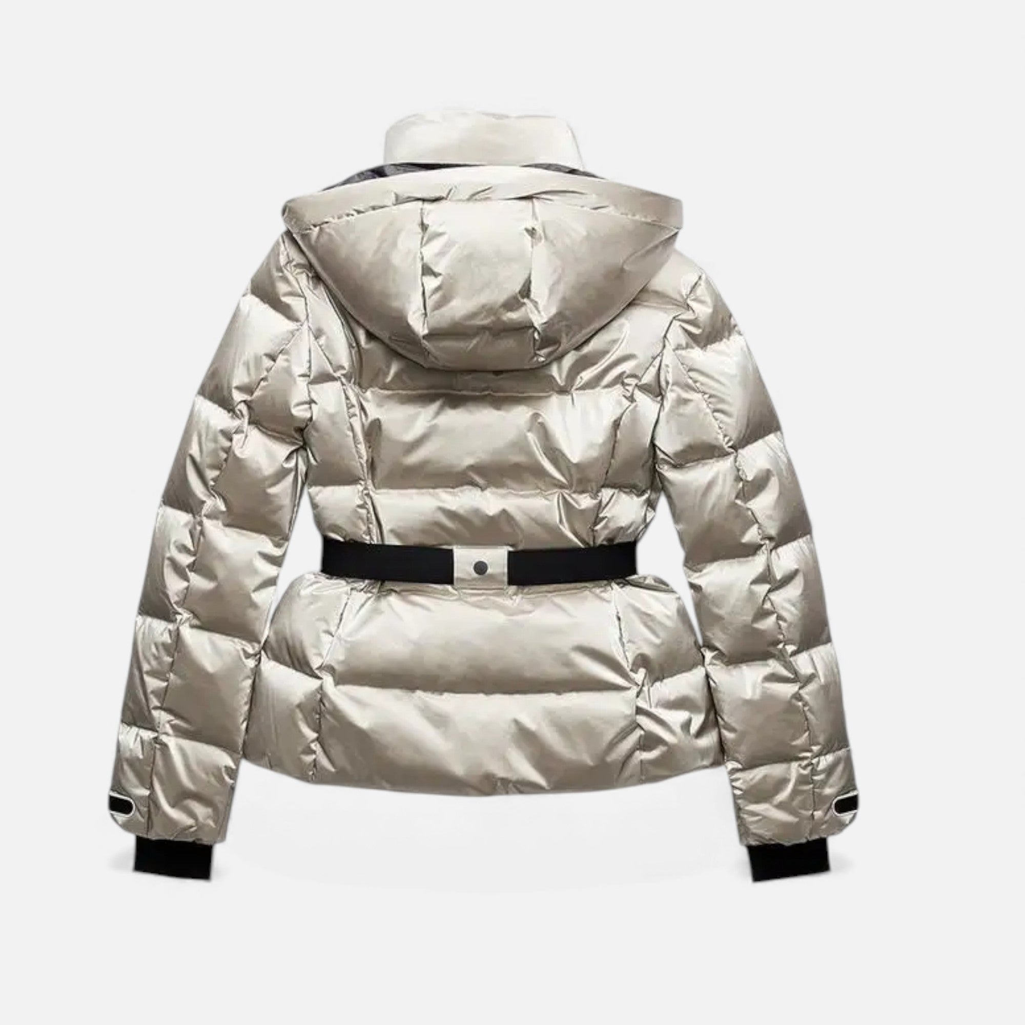 Maison Avenoire | Manteau d’Hiver Ceinturé en Duvet Élégant