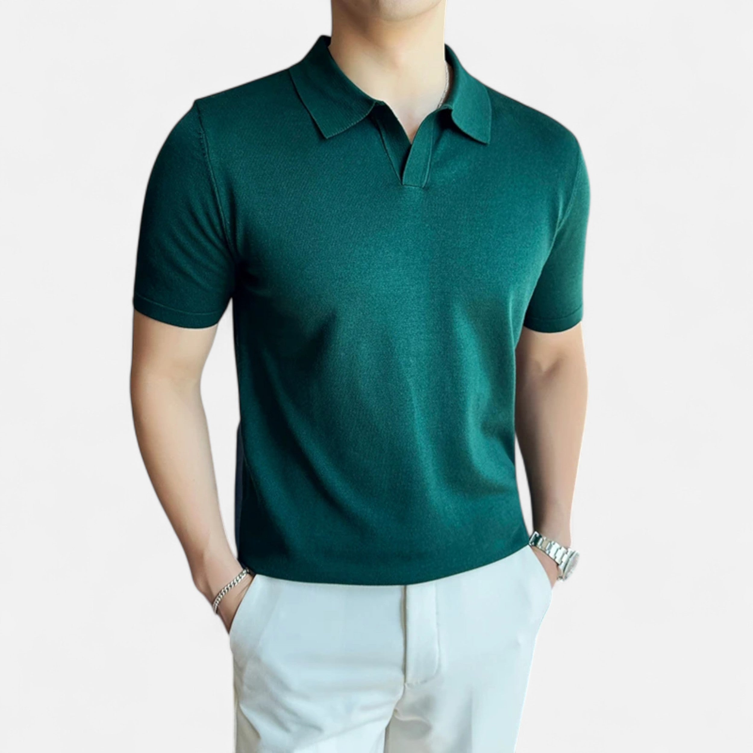 Maison Avenoire | Polo Homme Manches Courtes Raffinement Estival