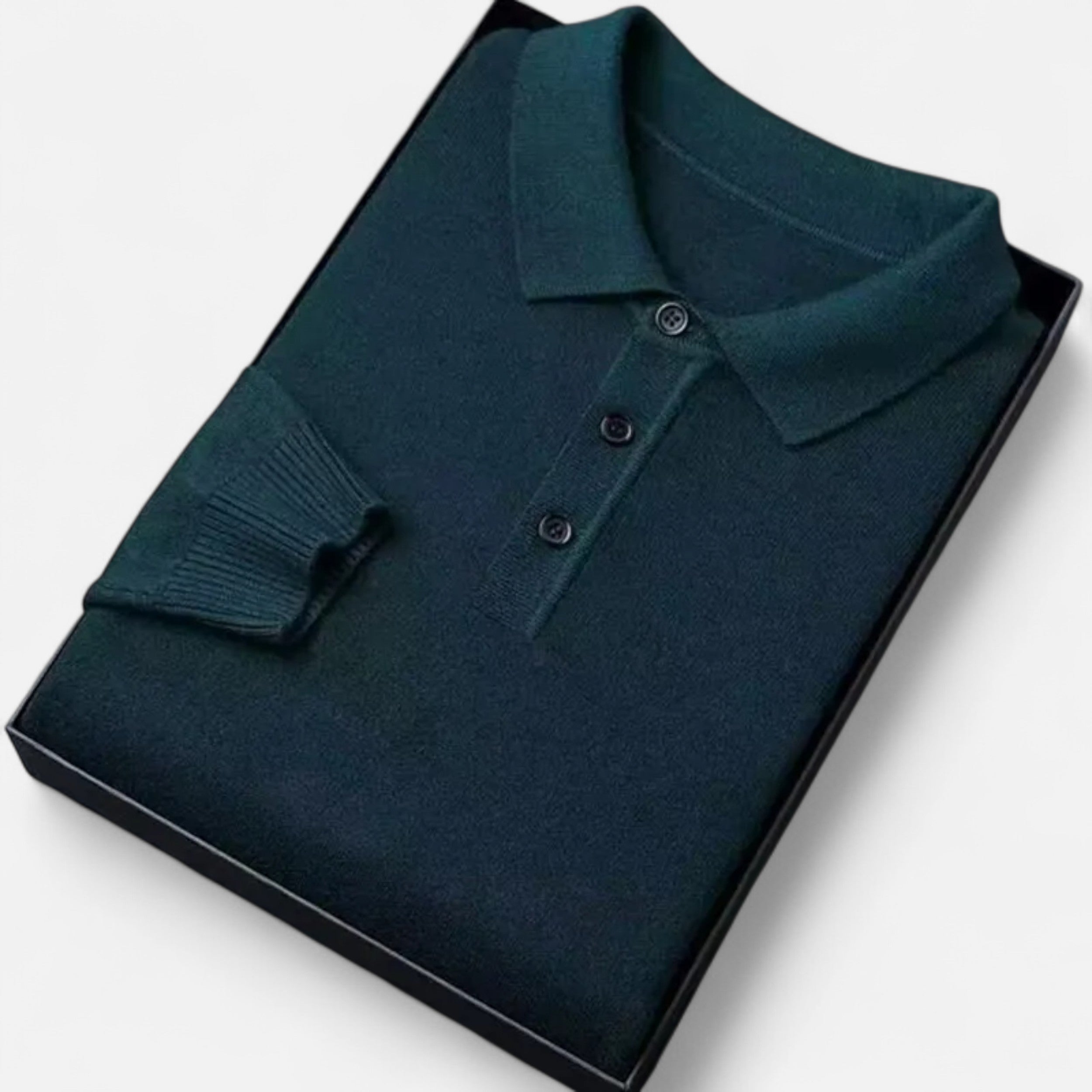 Maison Avenoire | Polo Pull Homme Cachemire Pur Élégant