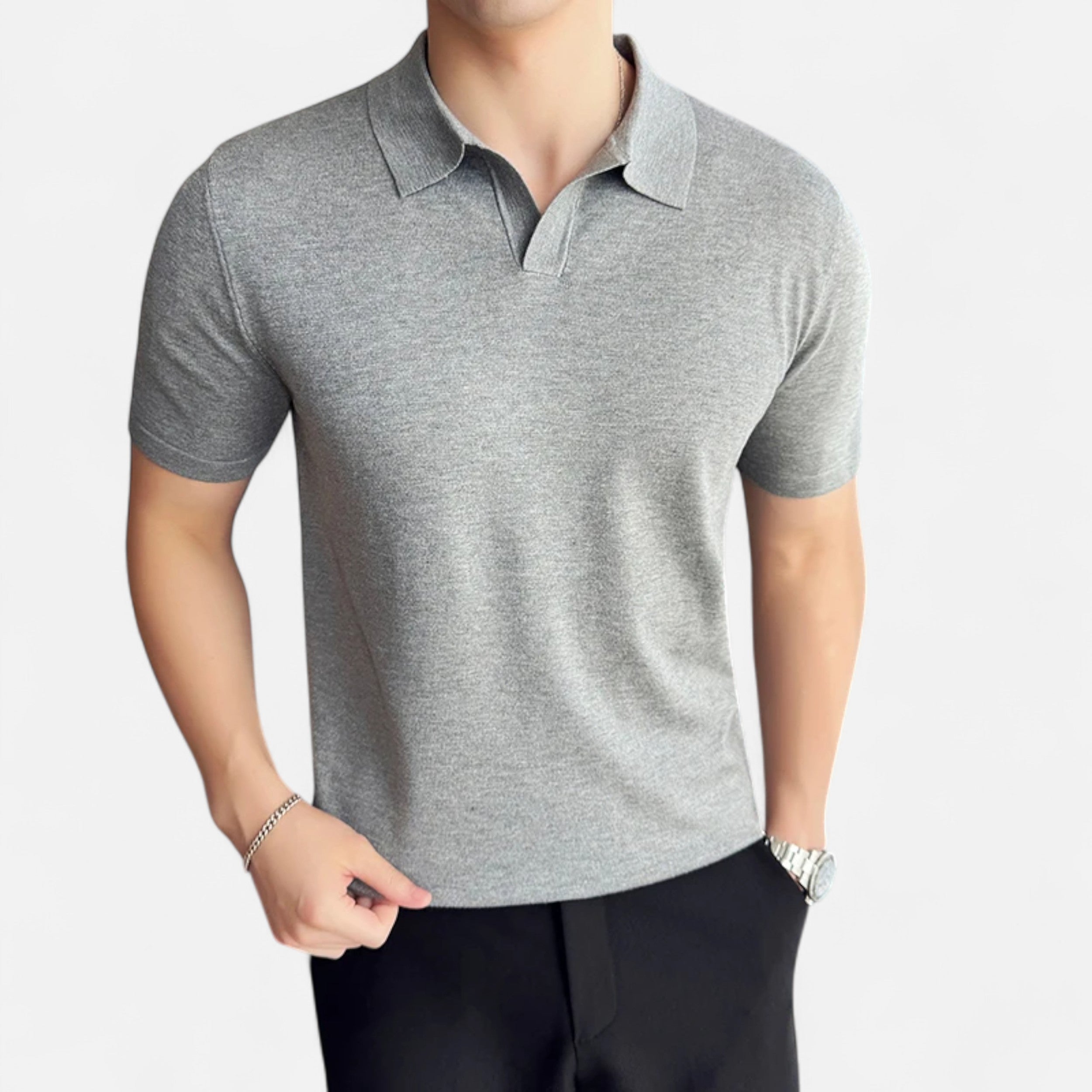 Maison Avenoire | Polo Homme Manches Courtes Raffinement Estival