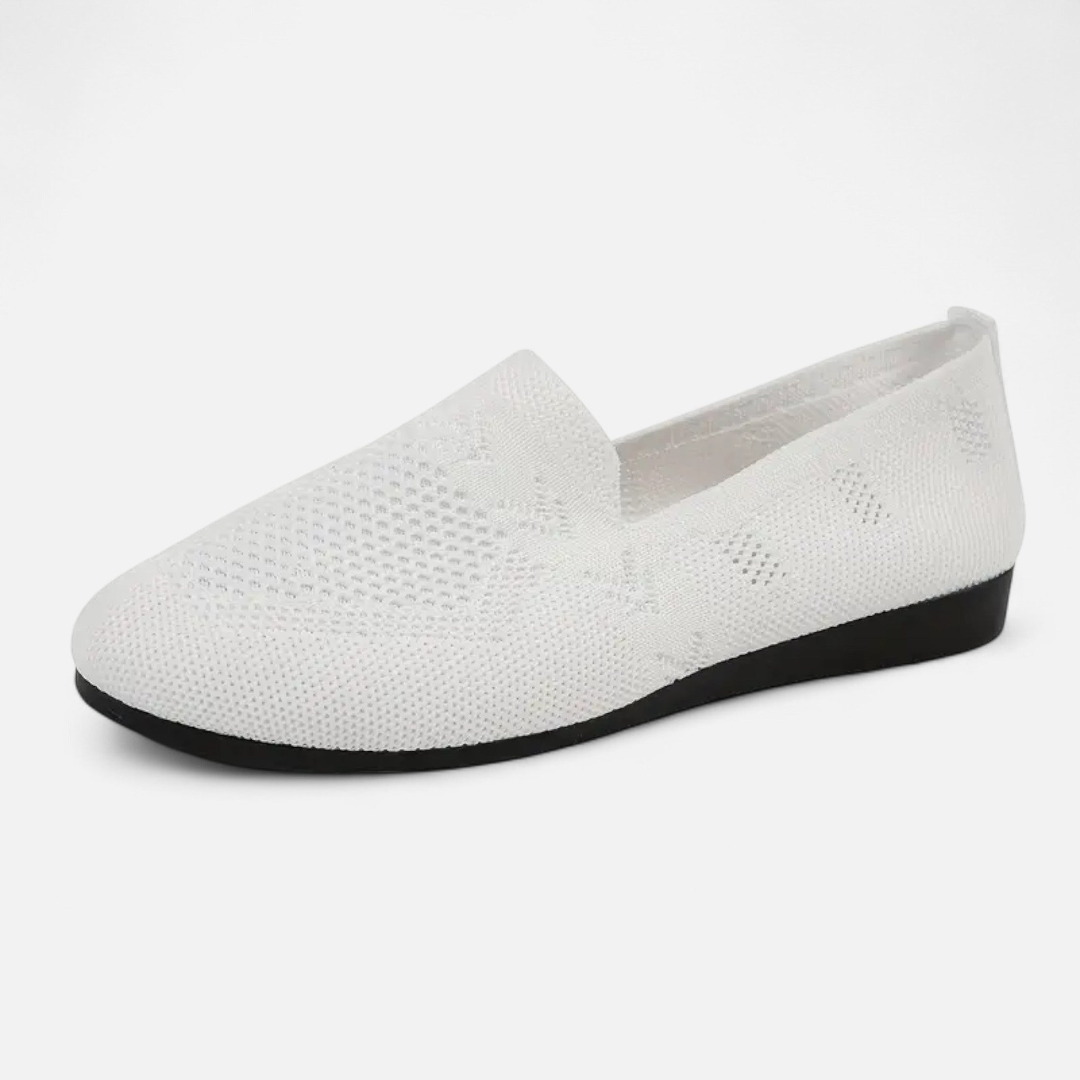 Maison Avenoire | Ballerines Femme Maille Bout Rond Élégantes