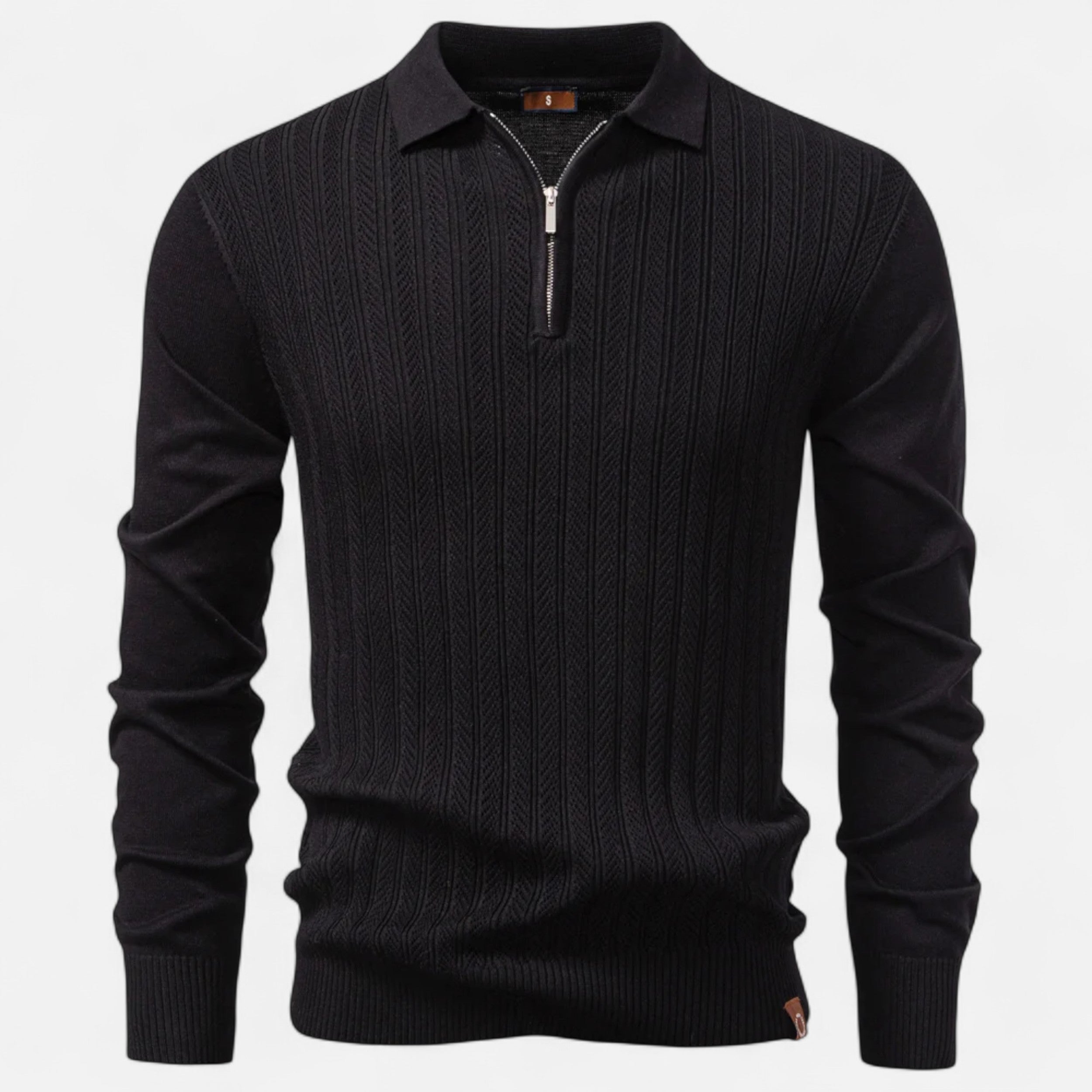 Maison Avenoire | Polo Homme Slim Fit Manches Longues